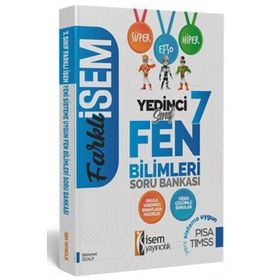 Farklı İsem 7. Sınıf Fen Bilimleri Soru Bankası İsem Yayıncılık