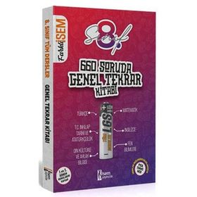 Farklı İsem 8. Sınıf LGS 660 Soruda Tüm Dersler Genel Tekrar Kitabı İsem Yayınları