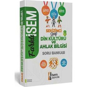Farklı İsem 8. Sınıf LGS Din Kültürü Soru Bankası İsem Yayıncılık