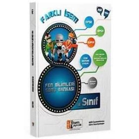Farklı İsem LGS 8. Sınıf Fen Bilimleri Soru Bankası İsem Yayıncılık