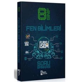 Farklı İsem LGS 8. Sınıf Fen Bilimleri Soru Bankası İsem Yayıncılık