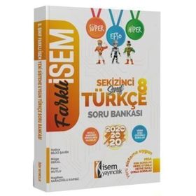 Farklı İsem LGS 8. Sınıf Türkçe Soru Bankası İsem Yayıncılık