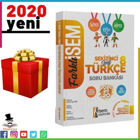 Farklı İsem LGS 8. Sınıf Türkçe Soru Bankası İsem Yayıncılık