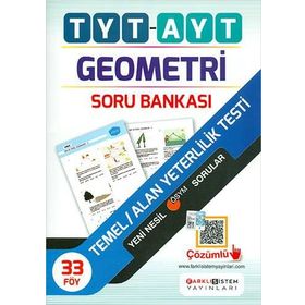 Farklı Sistem TYT AYT Geometri Fasikül Soru Bankası