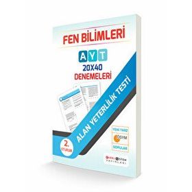 Farklı Sistem Yayınları AYT Fen Bilimleri 20x40 Denemeleri