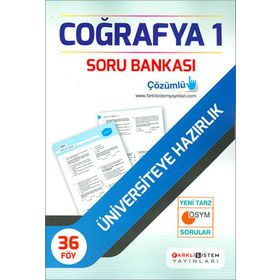 Farklı Sistem Yayınları TYT Coğrafya 1 Soru Bankası