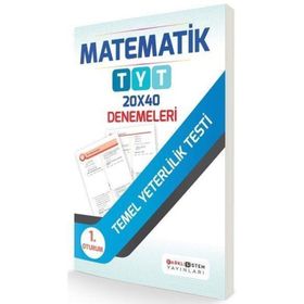 Farklı Sistem Yayınları TYT Matematik 20x40 Denemeleri