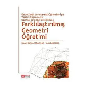 Farklılaştırılmış Geometri Öğretimi - Pegem Akademi Yayıncılık
