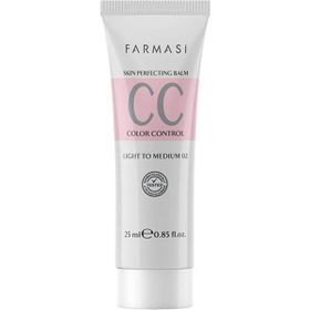 Farmasi 02 50 ml Açıktan Ortaya CC Krem + 115 ml Makyaj Sabitleyici