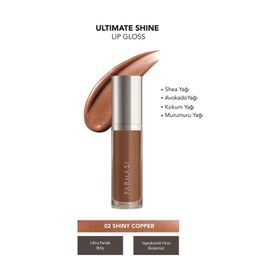 Farmasi 02 Shıny Copper Ultimate Shine Dudak Parlatıcısı