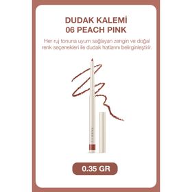 Farmasi 06 Peach Pink Yeni Asansörlü Dudak Kalemi
