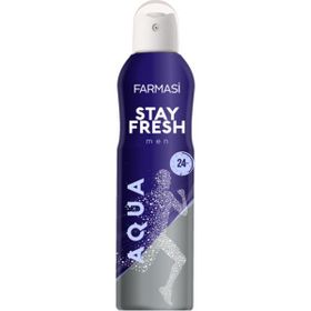 Farmasi 150 ml Stay Fresh Aqua Erkek Deodorant