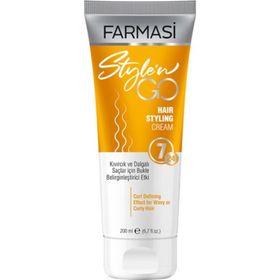 Farmasi 200 ml Style N Go Kıvırcık Saçlar İçin Saç Bakım Kremi