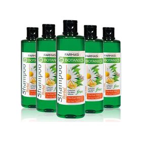 Farmasi 5x500 ml Botanics Herbal Mix Shampoo
