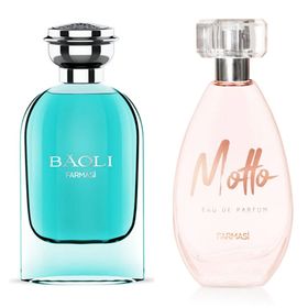 Farmasi Baoli EDP 90 ml Erkek Parfüm + Motto EDP 50 ml Kadın Parfüm