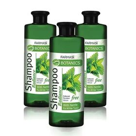 Farmasi Botanics 500 ml 3 Adet Isırgan Özlü Parlaklık Veren Şampuan