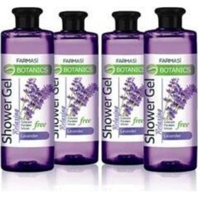 Farmasi Botanics Lavanta Özlü Rahatlatıcı 4×500 ml Duş Jeli
