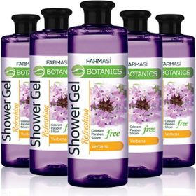 Farmasi Botanics Mine Çiçeği Özlü 5x500 ml Duş Jeli