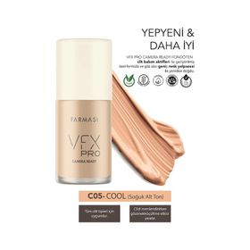 Farmasi C05 30 ml Vfx Pro Camera Ready Fondöten