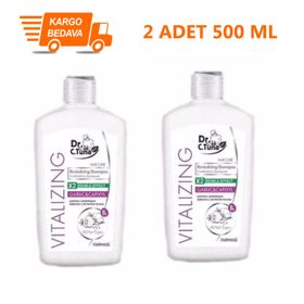 Farmasi Dr. Cevdet Tuna Vitalizing 500 ml 2 Adet Sarımsak Özlü Şampuan