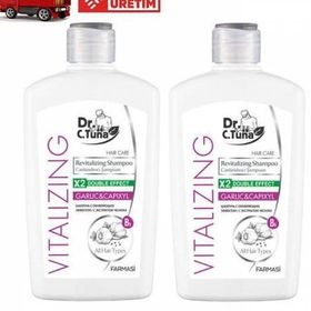 Farmasi Dr. Cevdet Tuna Vitalizing 500 ml 2 Adet Sarımsak Özlü Şampuan