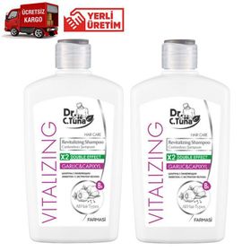 Farmasi Dr. Cevdet Tuna Vitalizing 500 ml 2 Adet Sarımsak Özlü Şampuan