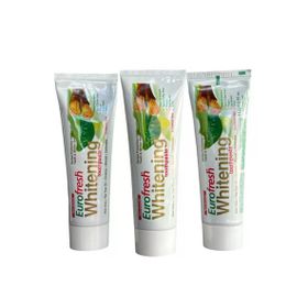 Farmasi Eurofresh Aloe Veralı Misvaklı Beyazlatıcı 3x112 gr Diş Macunu