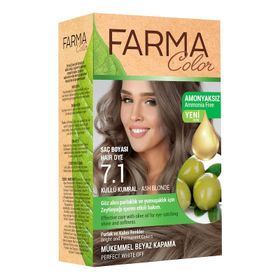 Farmasi Farma Color 7.1 Küllü Kumral Profesyonel Bitkisel Saç Boyası