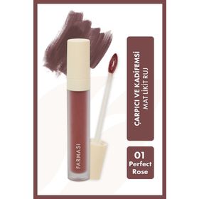 Farmasi Mat Likit Ruj 01 Perfect Rose Yeni Nesil Ürün