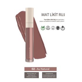 Farmasi Mat Likit Ruj 02 Au Natural Yeni Nesil Ürün