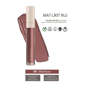Farmasi Mat Likit Ruj 09 Wıld Rose Yeni Nesil Ürün