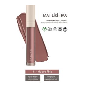 FArmasi Mat Likit Ruj 11 Mauve Pink Yeni Nesil Ürün