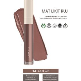 Farmasi Mat Likit Ruj 13 Cool Gırl Yeni Nesil Ürün