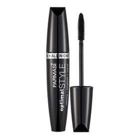 Farmasi Optimal Style 8 ml Hacim ve Kıvrım Etkili Siyah Maskara