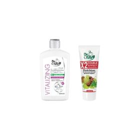 Farmasi Vitalizing Sarımsaklı 500 ml Şampuan + İki Kat Etkili 250 ml Masaj Jeli