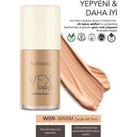 Farmasi W09 30 ml Vfx Pro Camera Ready Fondöten