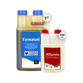 Farmatom 1 lt Vitamin ve 500 ml Alfamin Ishal Seti