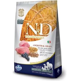Farmina N&D Kuzu Etli ve Yaban Mersinli Orta Irk Yetişkin 2.5 Kg Kuru Köpek Maması