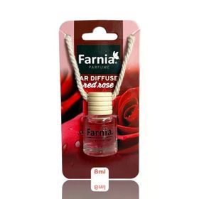 Farnia Kırmızı Gül 8 ml EDP Yüksek Esanslı Askılı Araç Kokusu Parfüm