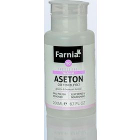 Farnia Profesyonel Naturel Pompalı 200 ml 90 Derece Oje Temizleyici Aseton