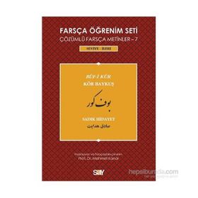Farsça Öğrenim Seti - 7 Buf-i Kur - Kör Baykuş - Sadık Hidayet