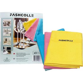 Fashcolle 3'lü Microfiber Temizlik Bezi
