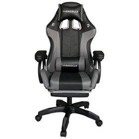 Fashcolle Dynamic Gri Siyah Masajlı Oyuncu Koltuğu