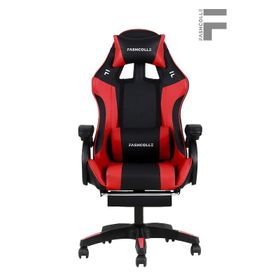Fashcolle Dynamic Kırmızı Siyah Masajlı Oyuncu Koltuğu