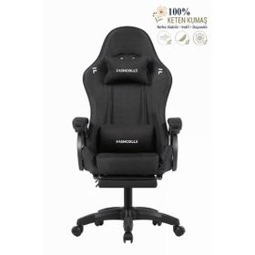 Fashcolle Dynamic Siyah Masajlı Oyuncu Koltuğu