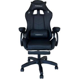Fashcolle Dynamic Siyah Masajlı Oyuncu Koltuğu