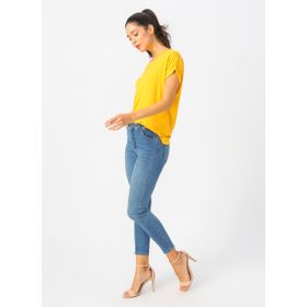 Fashion Friends 20Y0584 Koyu Mavi Kadın Kot Pantolon