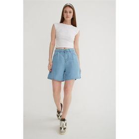 Fashion Friends 25Y0383K1 Kadın Denim Şort