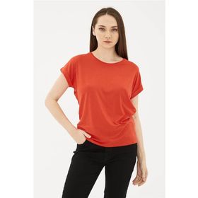 Fashion Friends Y0194K1 Kırmızı Kadın Bluz