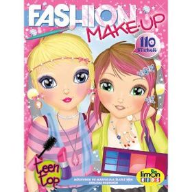Fashion Make Up Boyama Kitabı - Limonkids